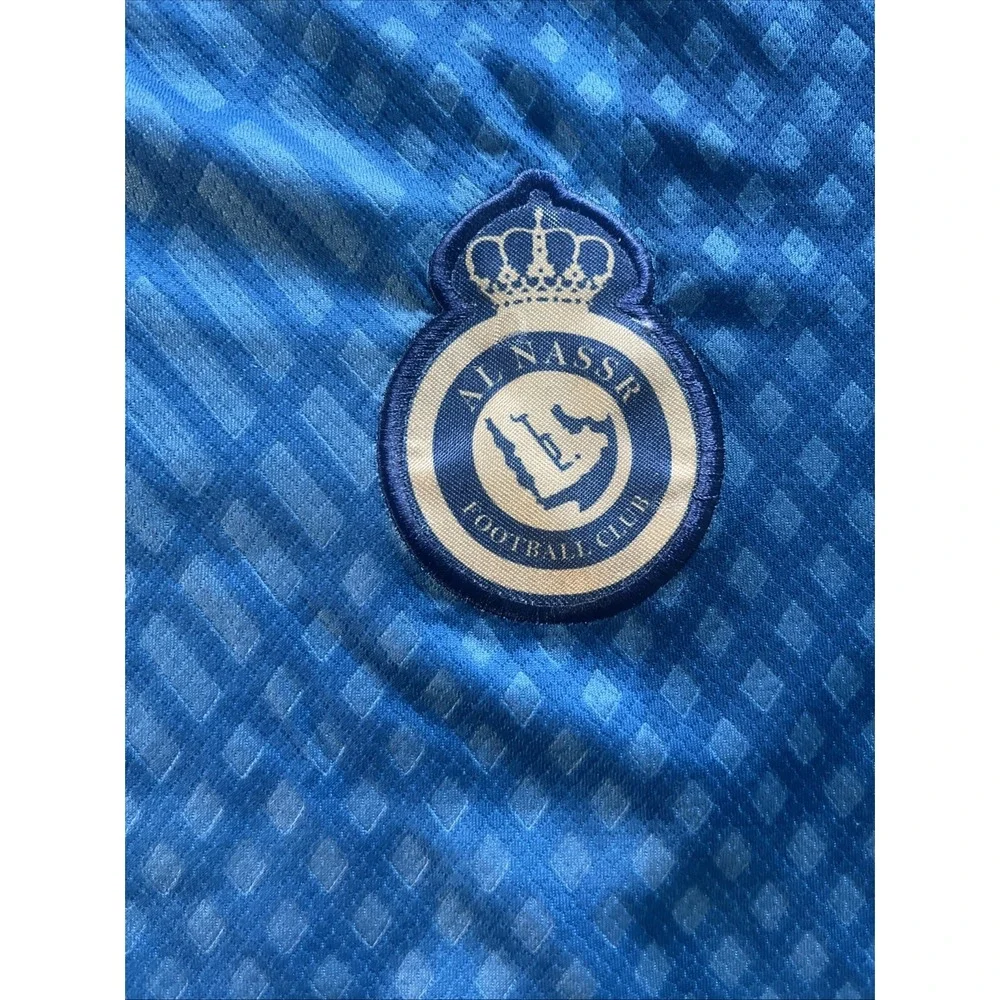Nike Al Nassr 2023/24 Blue Jersey Ronaldo #7 US Size M